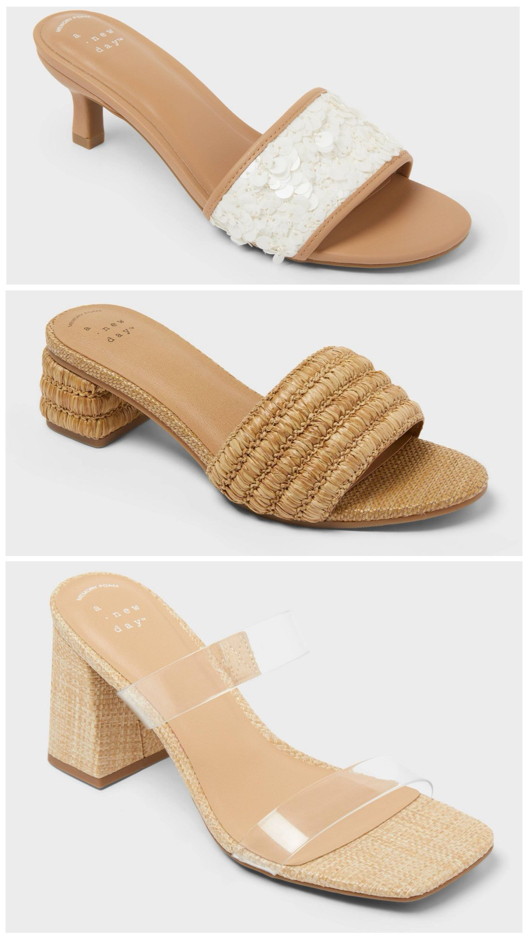Target new arrival heeled sandals 

#LTKootd