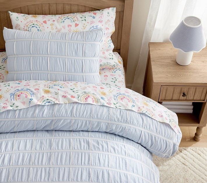 Abigail Textural Duvet Cover & Shams | Pottery Barn Kids