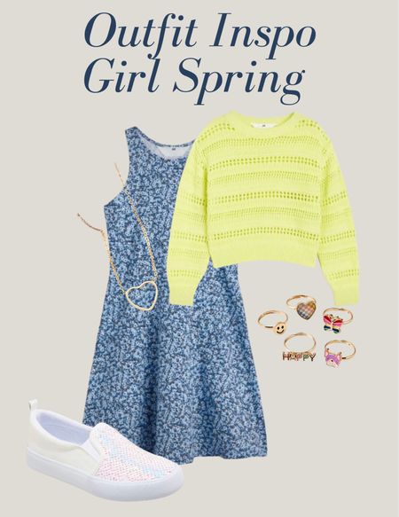 Girl Spring outfit inspo. 
Girl spring fashion. 
Outfit idea. 

#LTKsalealert #LTKstyletip #LTKkids