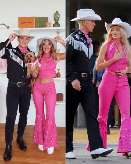 Barbie and Ken couple Halloween costume inspo! 
I am wearing size small
Alex wearing size large

Couple Halloween costumes / Halloween 2023

#LTKstyletip #LTKHalloween #LTKfindsunder100