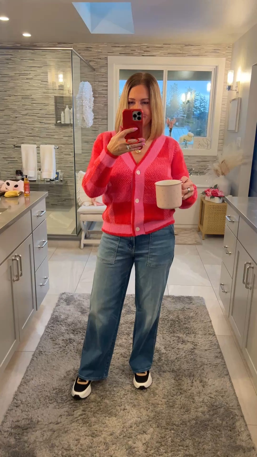 Coffee break
Amazon valentine sweater
Mother jeans


#LTKmorningroutine #LTKValentine #LTKootd