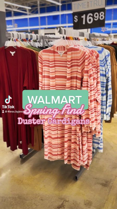 New spring duster cardigans at Walmart 

#LTKunder50 #LTKSeasonal