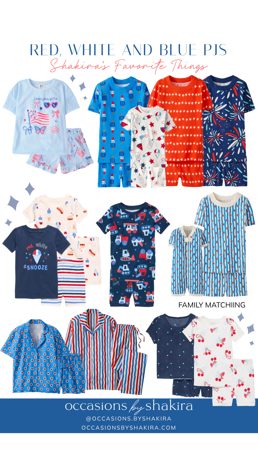 Red, white, and blue PJs in so many cute styles 

 

#LTKmomlife #LTKSeasonal #LTKKids