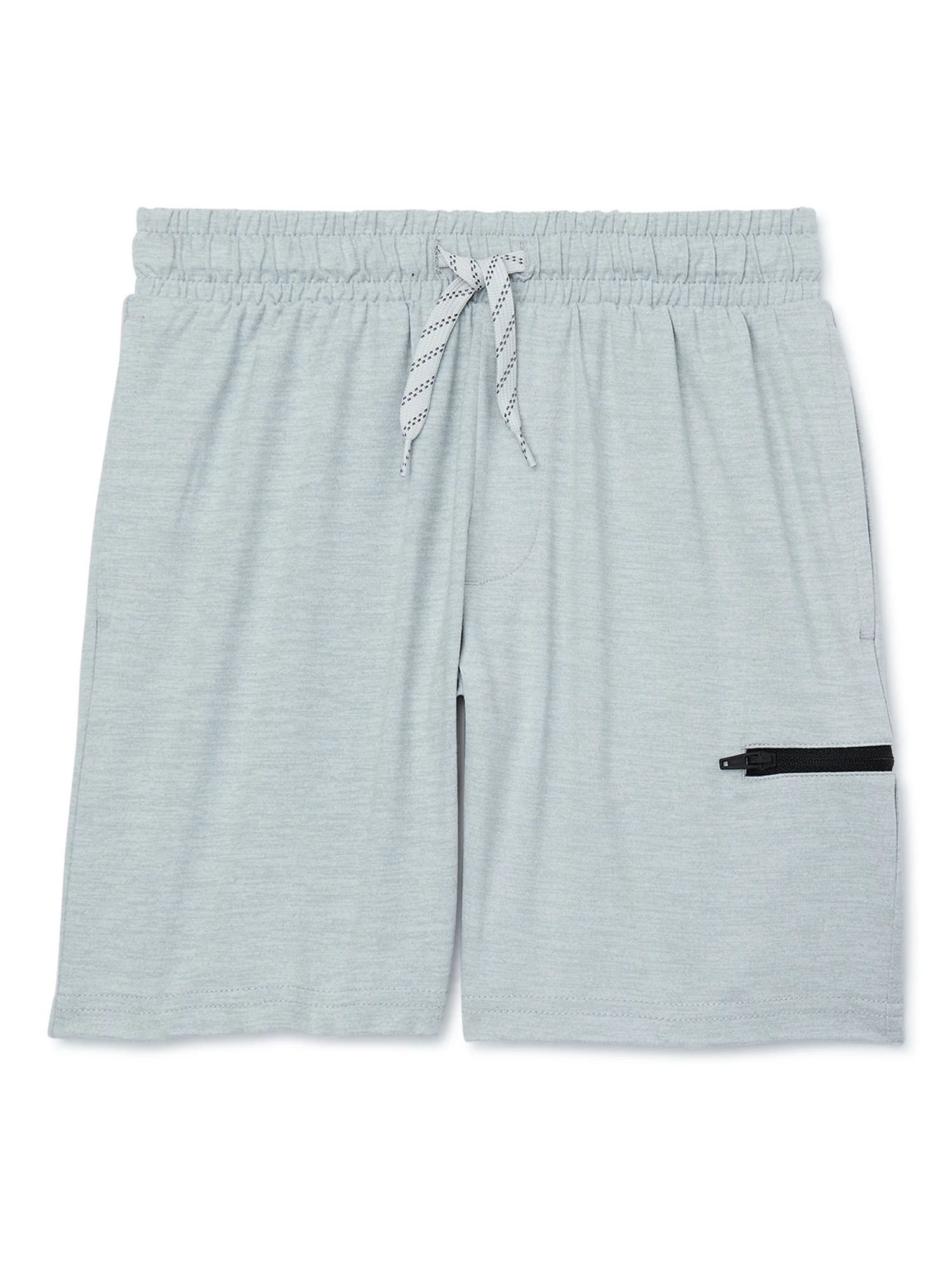 Athletic Works Boys' Active Cloud Knit Shorts, Sizes 4-18 & Husky | Walmart (US)