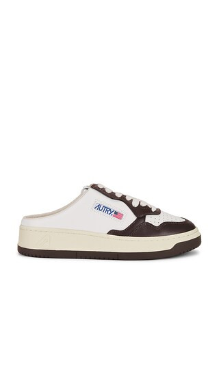 Mule Sneaker in White & Chestnut | Revolve Clothing (Global)