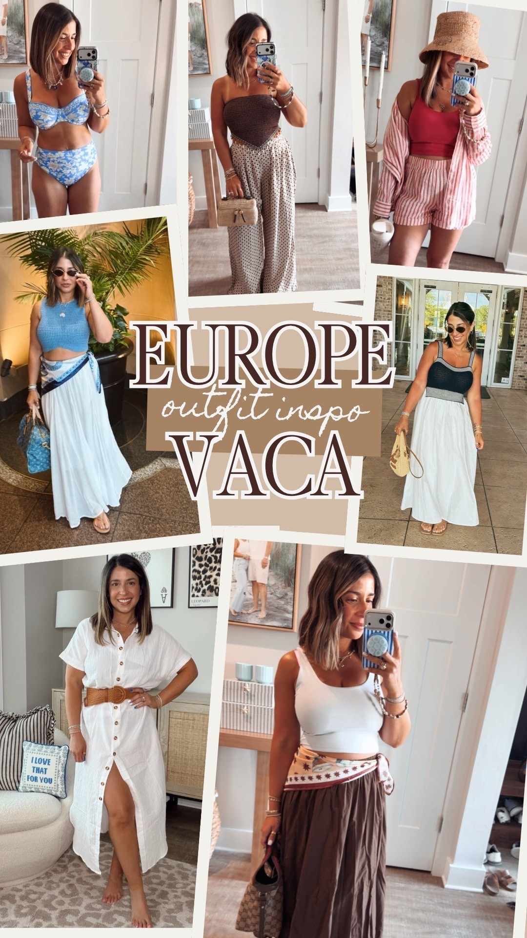 This week is flying by, I am so insanely excited for our vacation! I’ve complied a few of my favorite outfits that I’m planning to pack for the trip. These are giving chic, classy but still comfortable and petite girl approved. I can’t get over how quickly this trip has gotten here, and I’m struggling to narrow down my outfits. 
European vacation outfit inspo, classy summer looks

#LTKMidsize #LTKPetite #LTKSeasonal