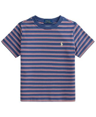 Polo Ralph Lauren Boys' 2-7 Striped Crewneck T-Shirt - Macy's | Macy's