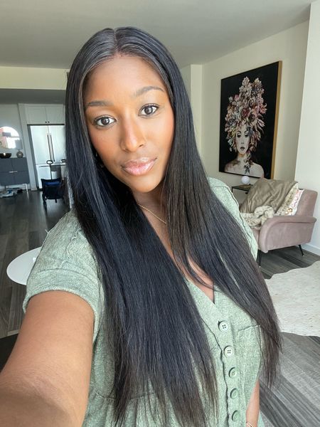 24” wig from amazon! 100% human hair!

#LTKbeauty #LTKstyletip