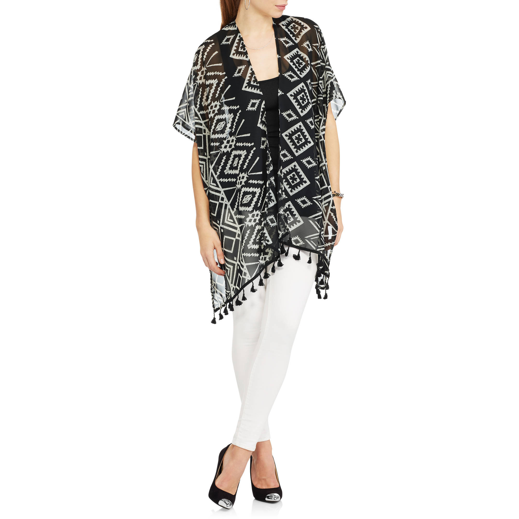 Faded Glory Women's Kimono | Walmart (US)