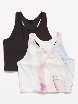 PowerSoft Longline Sports Bra 2-Pack for Girls | Old Navy (US)