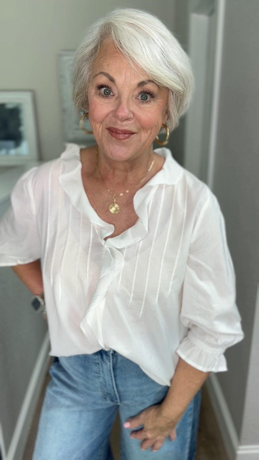 Boho at its best and affordable too! I’m so happy with these jeans - I’m wearing a size medium in the blouse and a size 8 in the jeans! These look so much like a high end pair of jeans that run over $200 but y’all know I’m not spending that on jeans!!! These will go fast so don’t wait. Btw, they were too long so I cut them off and frayed the bottom!!!

#LTKMidsize #LTKFindsUnder50 #LTKOver40