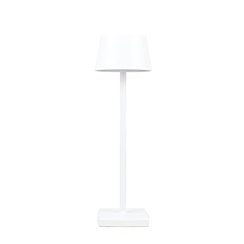 amhshkou Rechargeable led Cordless Desk Lamps, Aluminum, dimmable,Suitable for Indoor and Outdoor Lighting White | Amazon (US)