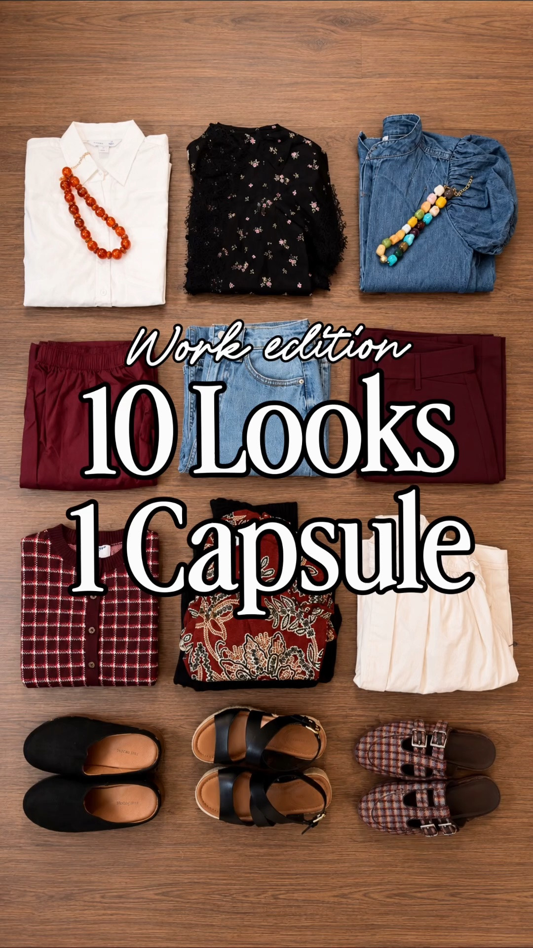 Comment GOOD and I will send this week’s capsule. It’s a GOOD one mixed with affordable pieces from Old Navy, Walmart, Target, and Gap that you can mix and match for so many work and everyday outfits. Even better, most of these pieces are on sale right now, making it easy to refresh your closet without breaking the budget.

Wearing size 2 in pants
Size 0 in jeans 
XS in skirt 

Comment GOOD and I’ll send you all the links!

affordable fall capsule wardrobe, teacher outfits, workwear, Old Navy finds, Walmart fashion, Target style, Gap denim shirt, affordable fall fashion, capsule wardrobe, business casual outfits, classroom style, mix and match outfits, budget friendly fashion, over 50 style, teacher wardrobe, everyday style, fall outfit ideas, sale finds, classic style, work outfit inspiration