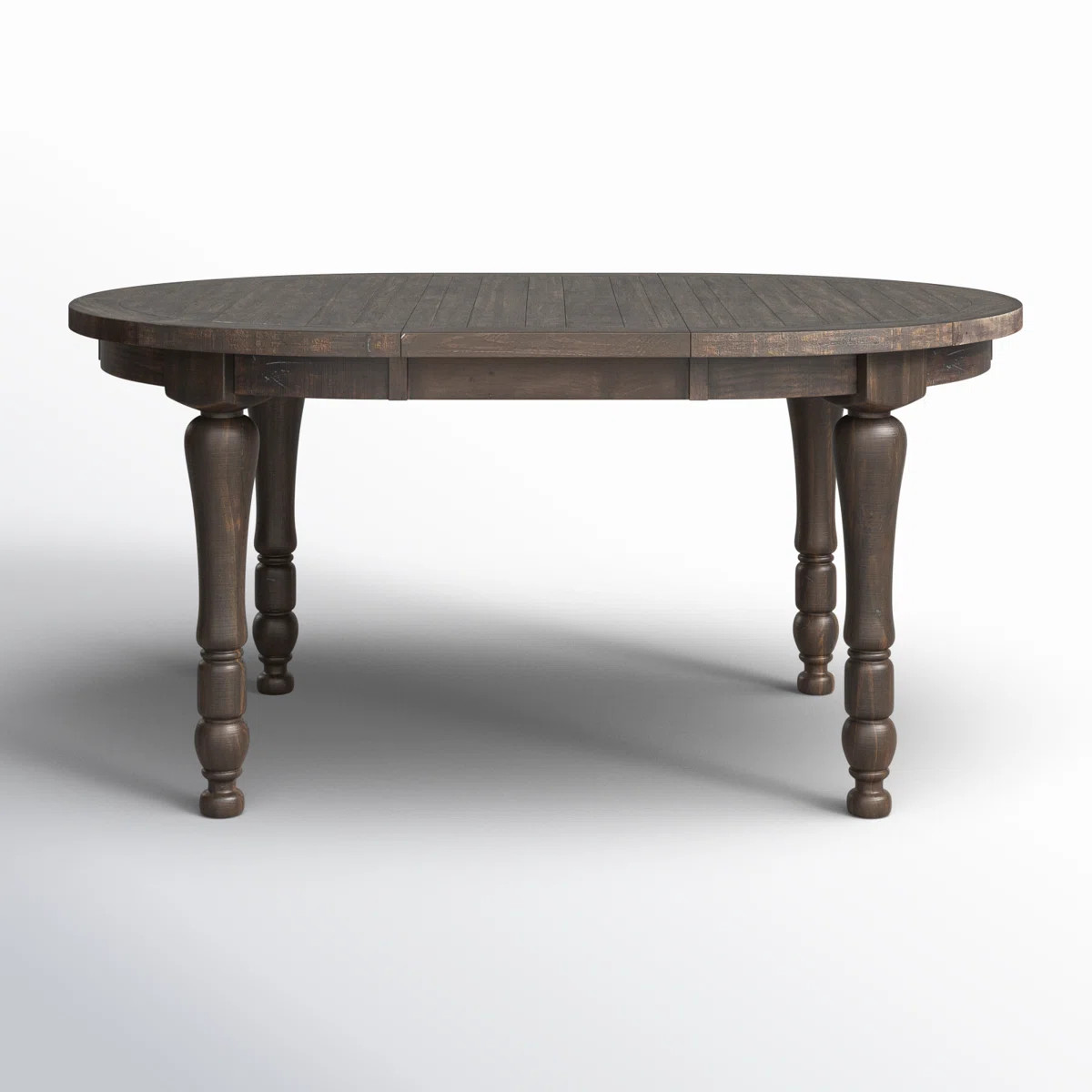 Karley Extendable Pine Round Solid Wood Top Dining Table | Wayfair North America
