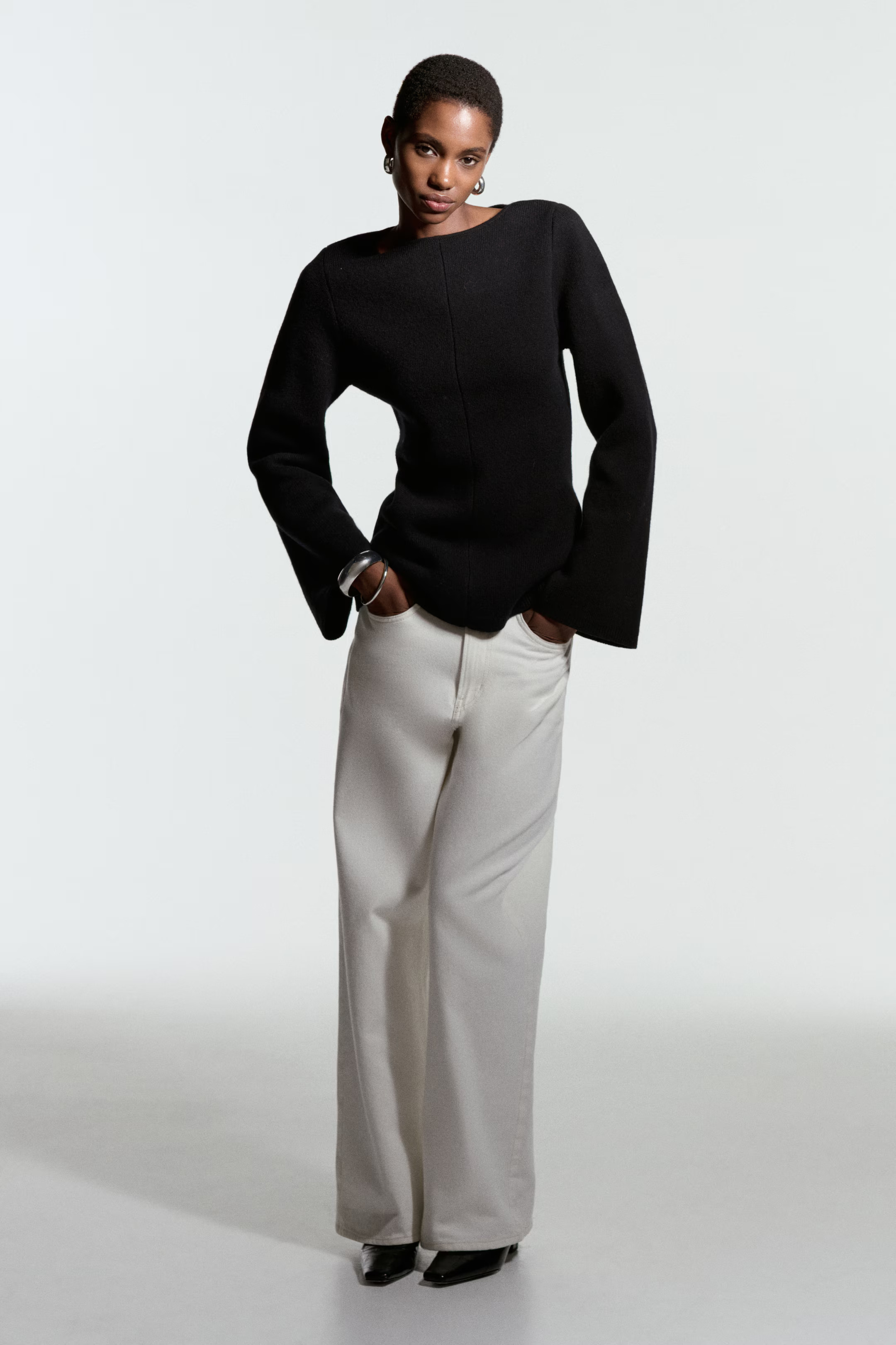 Wool Peplum Top | H&M (US + CA)