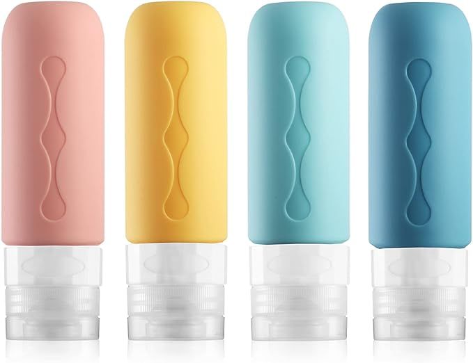 Gemice Travel Bottles for Toiletries Tsa Approved Travel Size Containers BPA Free Leak Proof Trav... | Amazon (US)