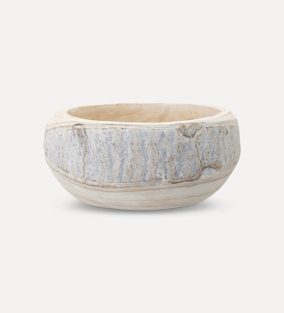 Pacific Carved Wood Bowl | Le Maé by Lindye