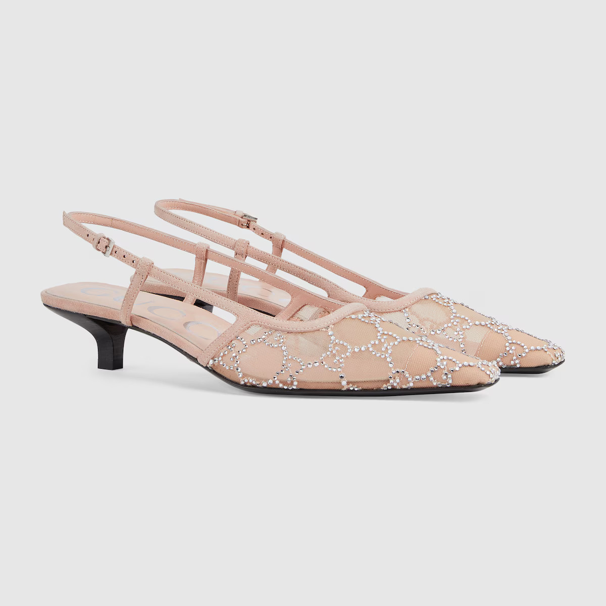 Gucci - Women's GG crystal slingback pump | Gucci (US)