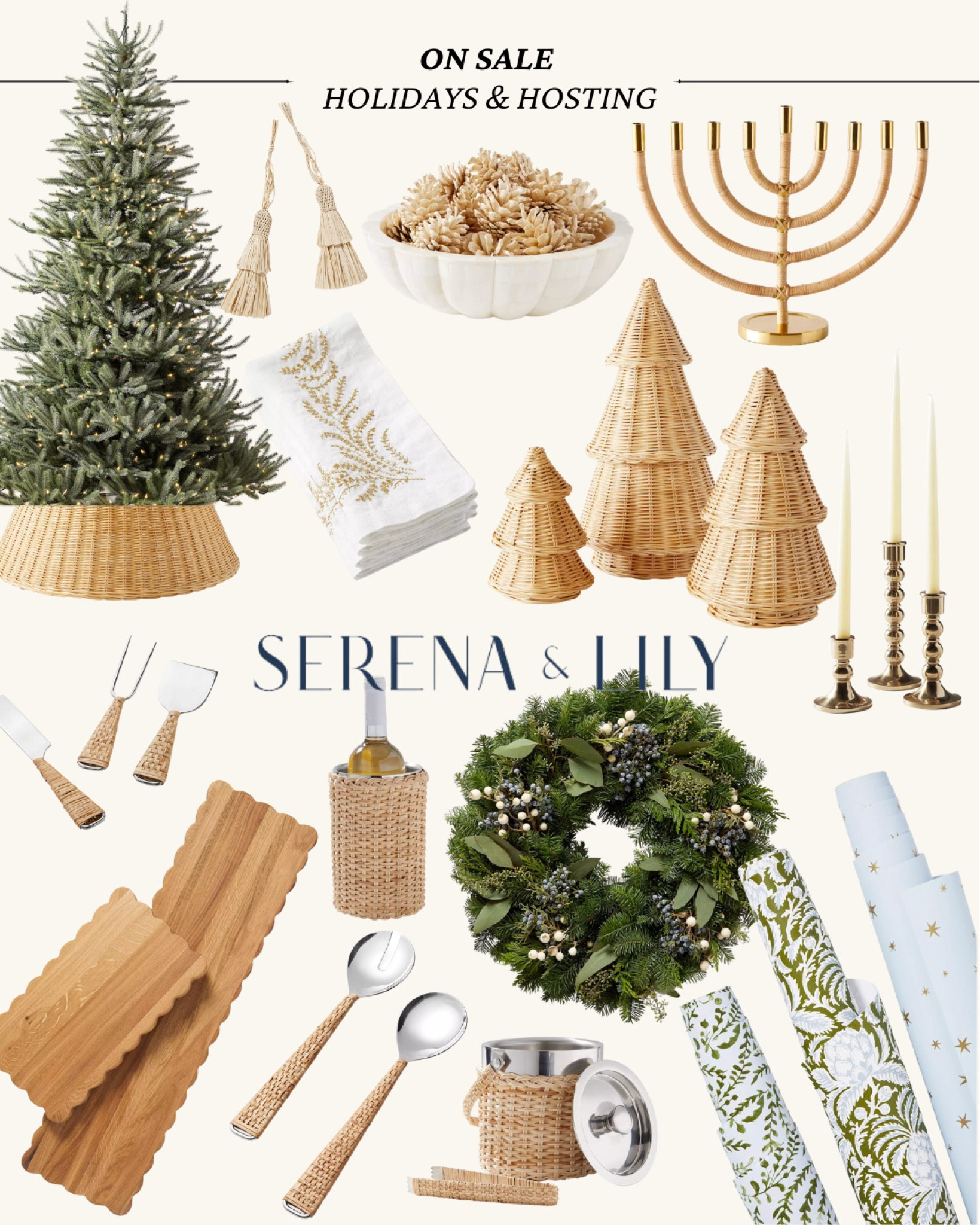 Serena and Lily Christmas decor and hosting sale finds, on sale, furniture and home decor, coastal cottage home finds,!homebyjulianne 

#LTKHome #LTKSaleAlert #LTKHoliday