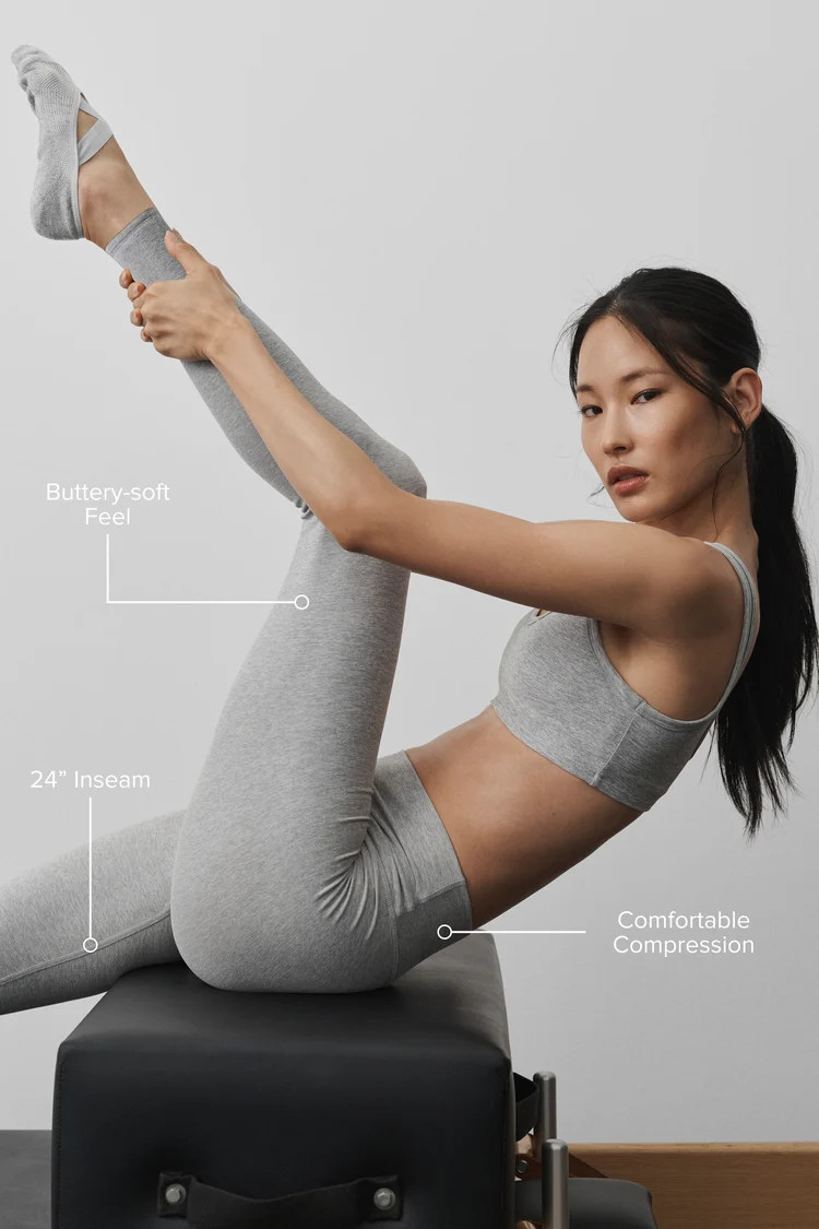 Alosoft High-Waist 7/8 Highlight Legging | Alo Yoga