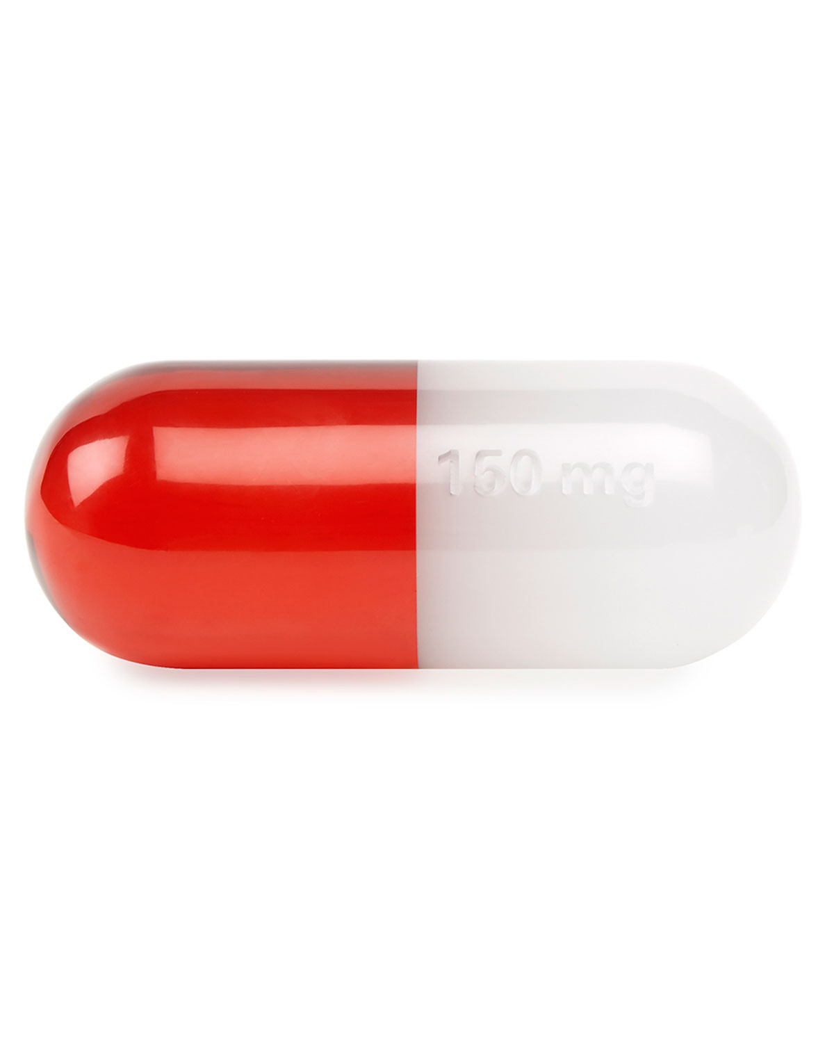 Small Red Acrylic Pill | Horchow