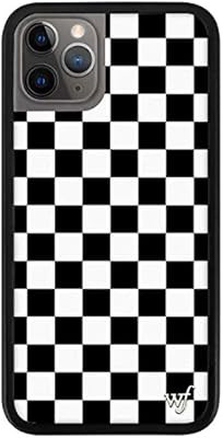 Wildflower Limited Edition Cases Compatible with iPhone 11 Pro (Black Checkers) | Amazon (US)