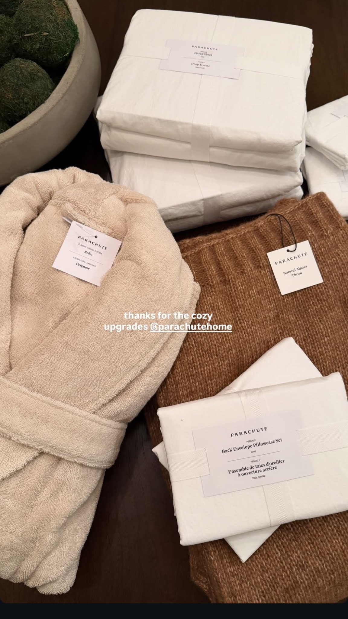 So excited about these items from Parachute. The quality is amazing!

#LTKMens #LTKHome #LTKGiftGuide