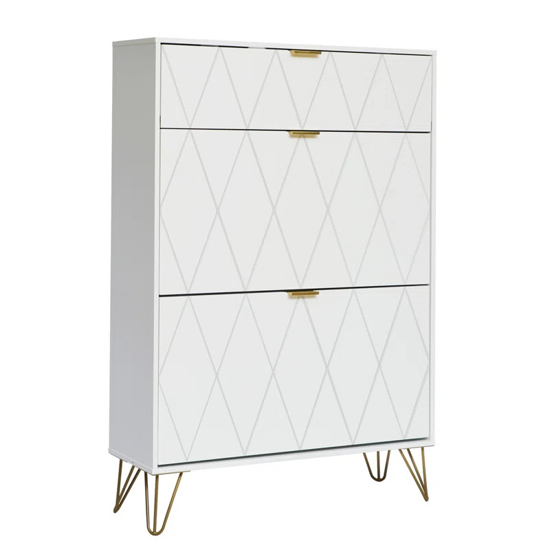 12 Pair Shoe Storage Cabinet | Wayfair North America