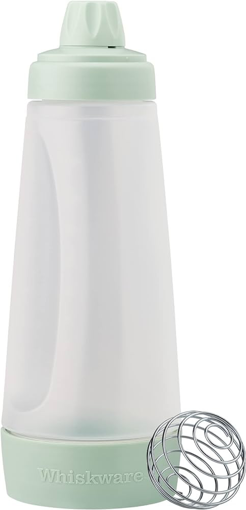 Whiskware Pancake Bottle, Batter Dispenser and Mixer with BlenderBall Wire Whisk, Durable, No-Mes... | Amazon (US)