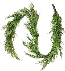 Worth Imports 6' Cedar Garland, GreenBrown | Amazon (US)