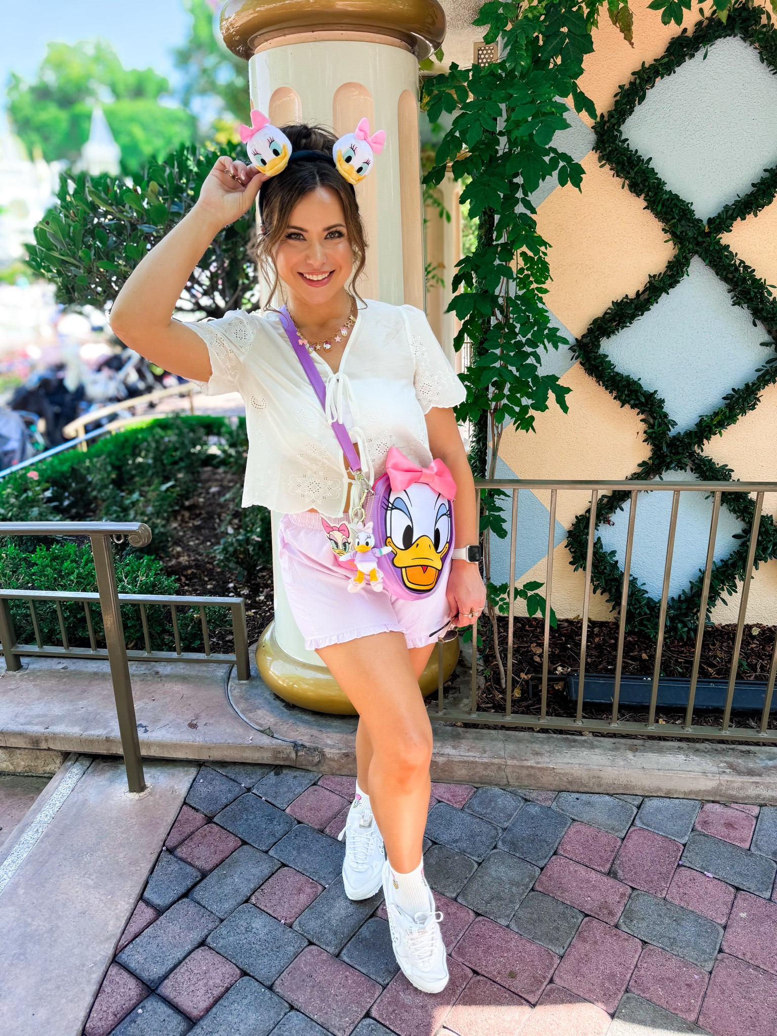 Girly duck fit inspo for the Disney Parks 🩷💜