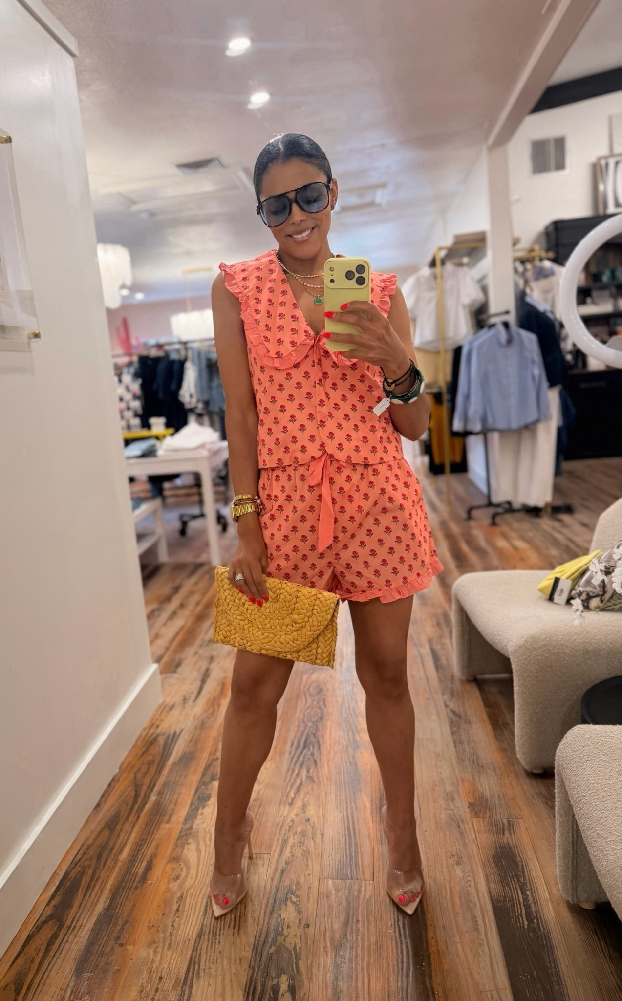 Ladies, I couldn't stop
from sharing this super cute set that is on MAJOR SALE right now... I’m in a Medium! 
Like this post, comment SHOP & I'II send you the links!
I am 5’5• 130Ib • 36B • 24/25 waist. All links can be found on @shopltk app following: @nursebeautypreneur
You must be following @nursebeautypreneur on IG
to receive the DM with links
outfit, summer outfit, easy casual outfit, 40s style, 40s fashion

#LTKdayinmylife #LTKootd #LTKgrwm