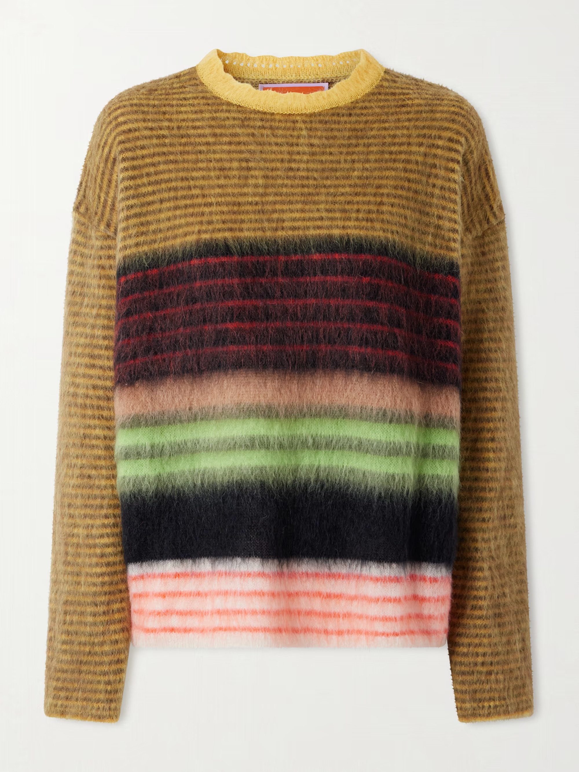 Brera striped mohair-blend sweater | NET-A-PORTER (UK & EU)