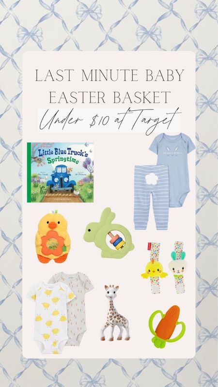 Last minute baby Easter basket stuffers! All under $10. Place that target order!!

#LTKbaby #LTKSeasonal #LTKfamily