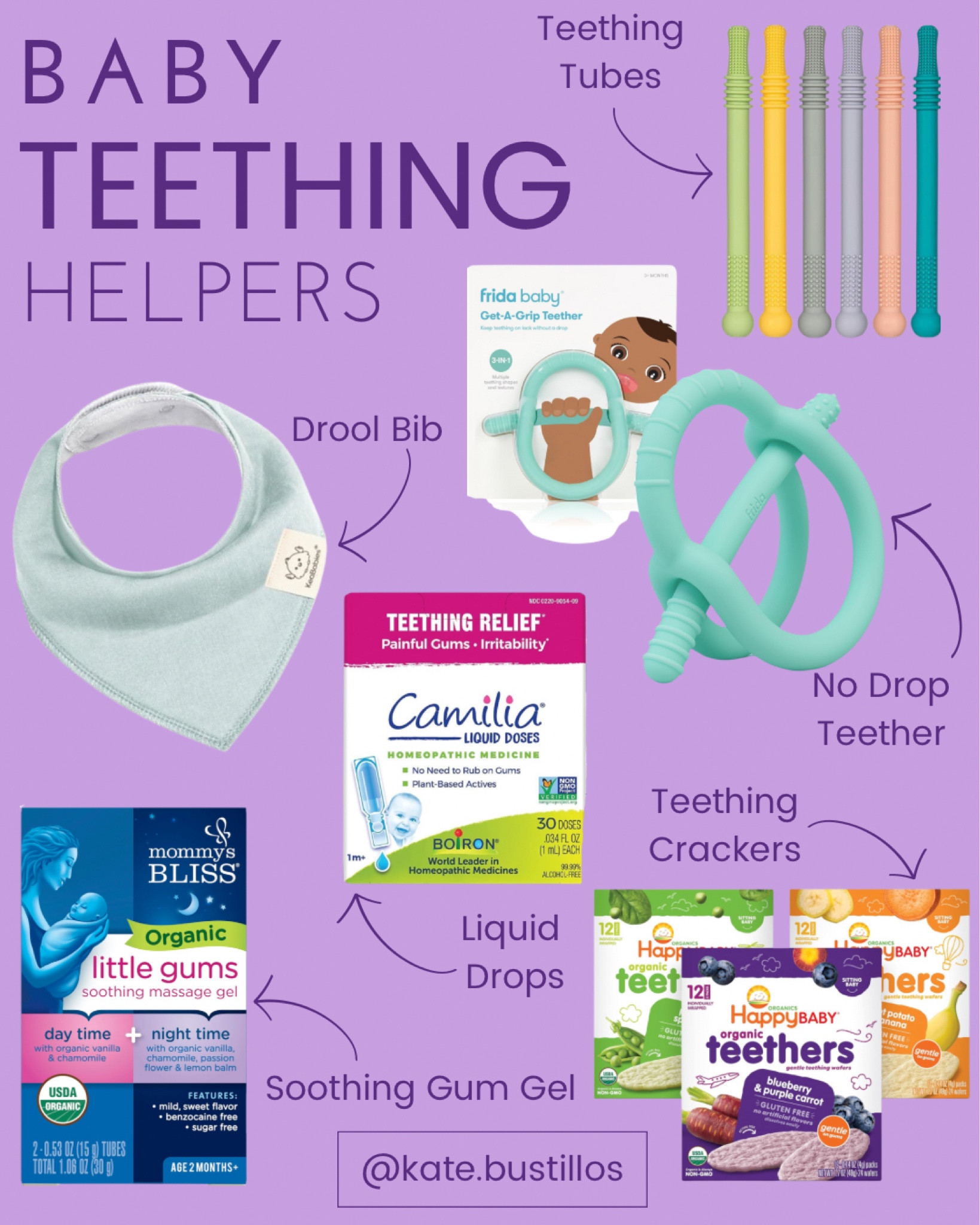 Whenever your baby starts teething, it can flip your world upside down! Be prepared with these key items, a drool bib, teethers, and anti pain remedies! 🦷 

#teething #babyhusthaves #baby #newmom #toddler #pregnancy #maternity 

#LTKbaby #LTKbump #LTKfamily