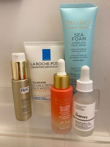 Skincare that’s made a huge difference on my acne prone sensitive skin!! Seriously giving Korean glass skin vibes using these. And all are drugstore finds! 

vitaminc, retinol, skincare, clean beauty, clean products, hyaluronic acid, face wash, spf, moisturizer, acne skincare 

#LTKfindsunder50 #LTKbeauty #LTKsalealert