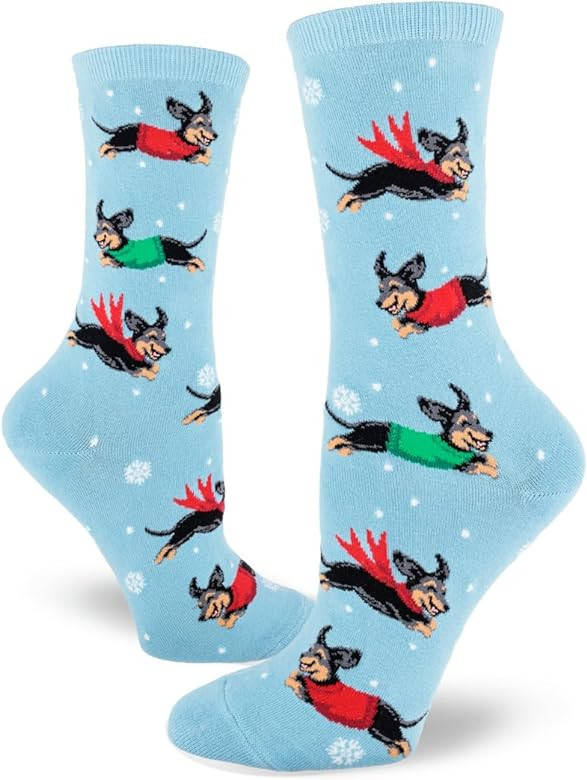 ModSocks Women's Crew Dog Socks | Amazon (US)