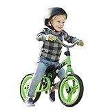 Little Tikes My First Balance-to-Pedal Training Bike for Kids in Green, Ages 2-5 Years, 12-Inch, 649 | Amazon (US)