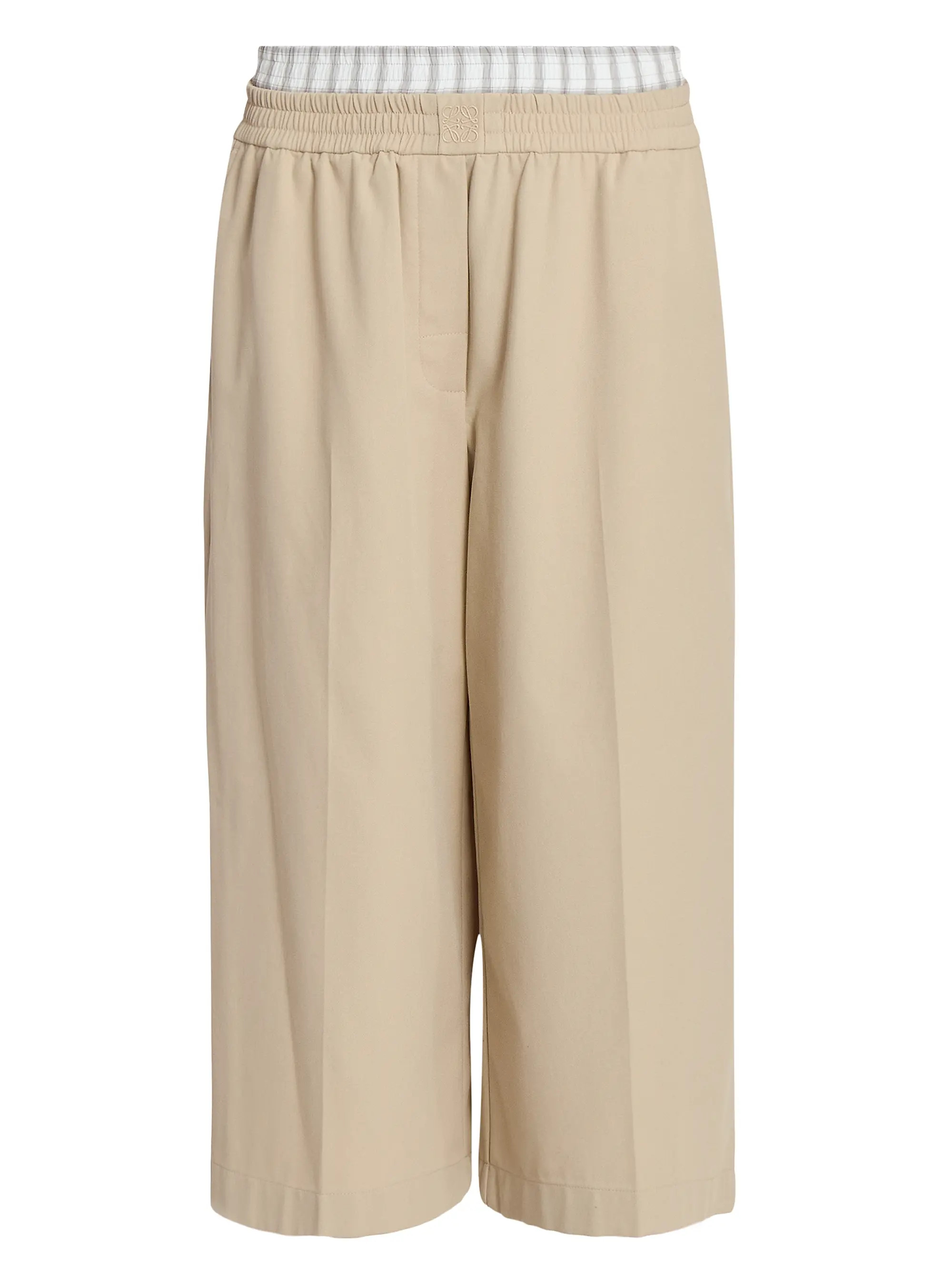 Cotton-Blend Crop Trousers | Saks Fifth Avenue