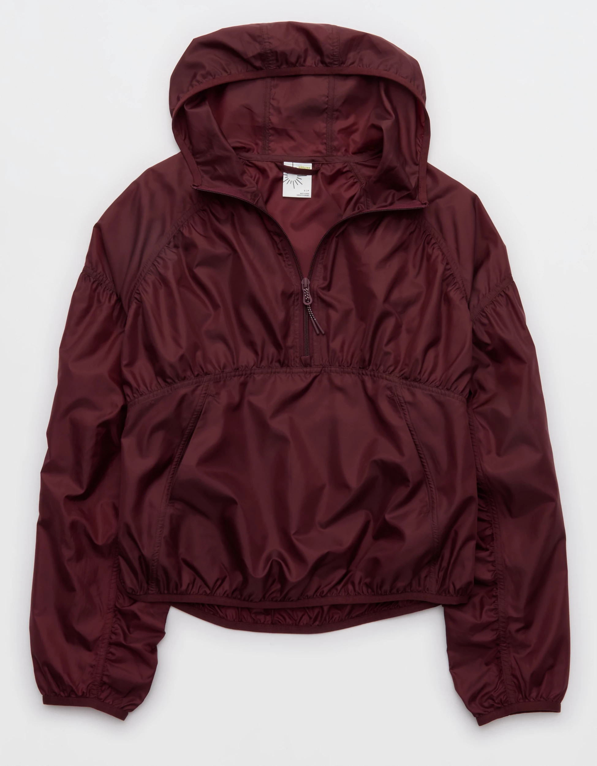 OFFLINE By Aerie Ruched Nylon Quarter Zip | Aerie
