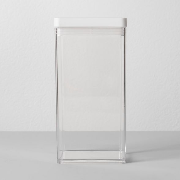4"W X 4"D X 8"H Plastic Food Storage Container Clear - Made By Design™ | Target