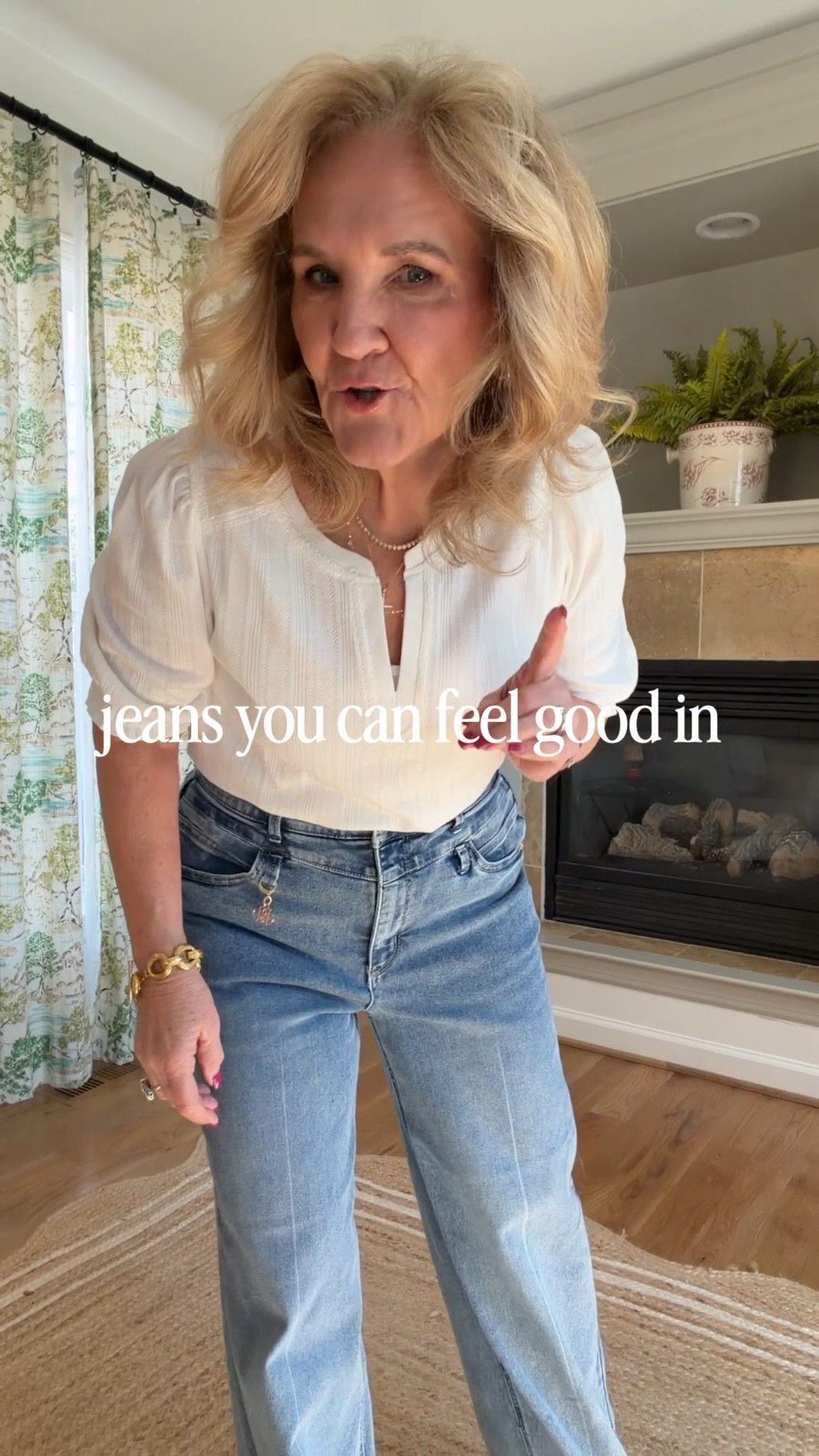 Democracy denim! Has the coolest waistband. It’s a sister company to wit & wisdom. I wear an 8 petite or a 6 regular. Linking both petite and regular when available. 
25% off good in one order with code NANETTE25

#LTKPetite #LTKOver40 #LTKSaleAlert