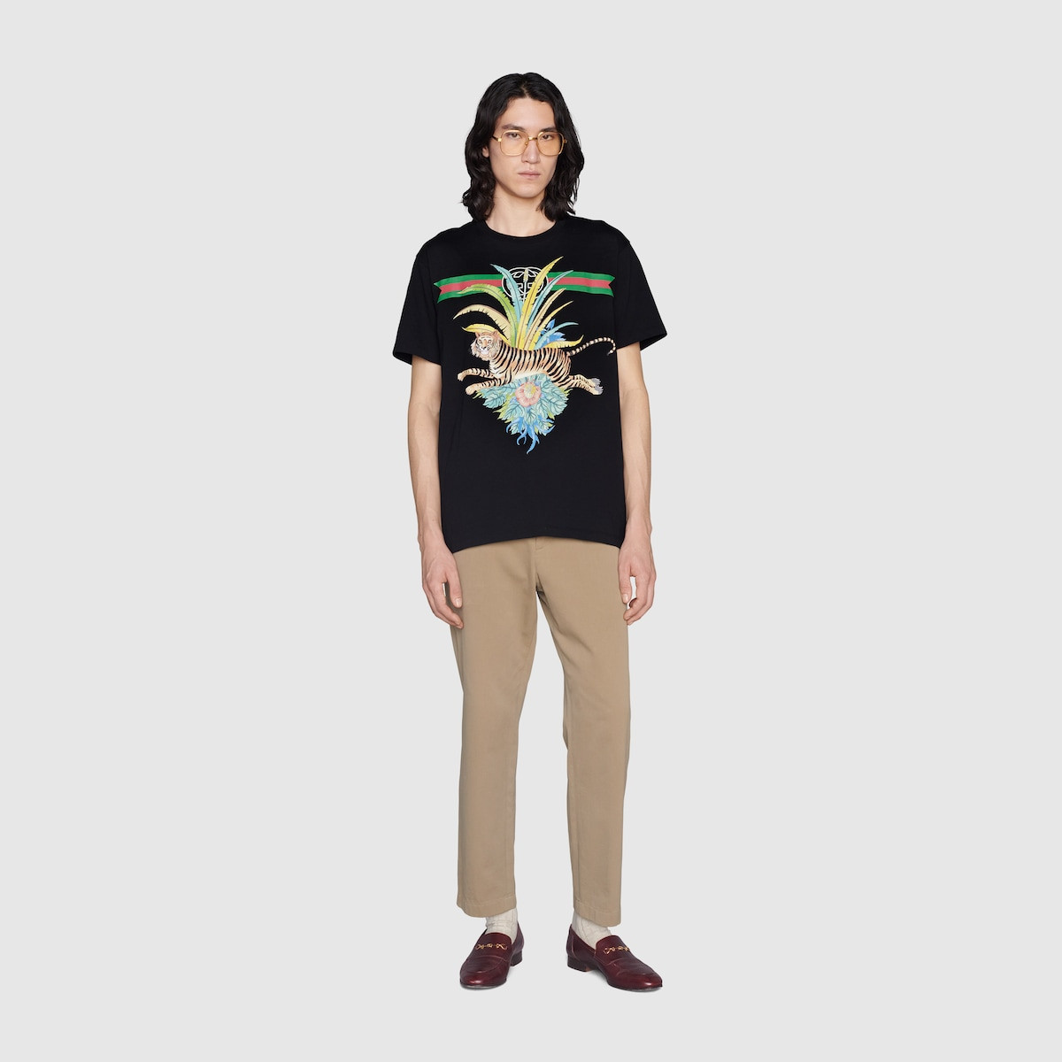 Gucci - Gucci Tiger cotton T-shirt | Gucci (US)
