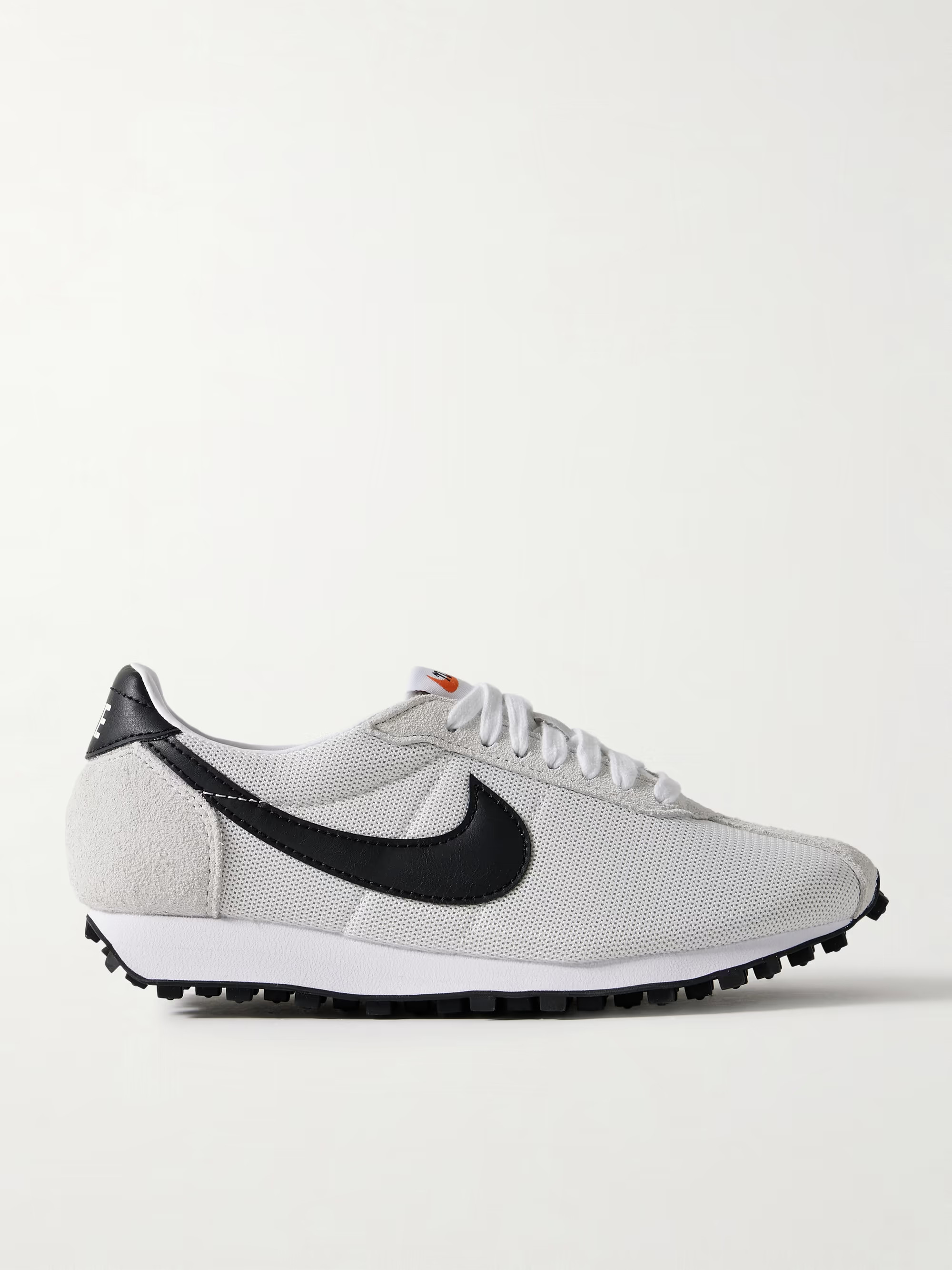 LD-1000 leather and brushed suede-trimmed mesh sneakers | NET-A-PORTER (UK & EU)