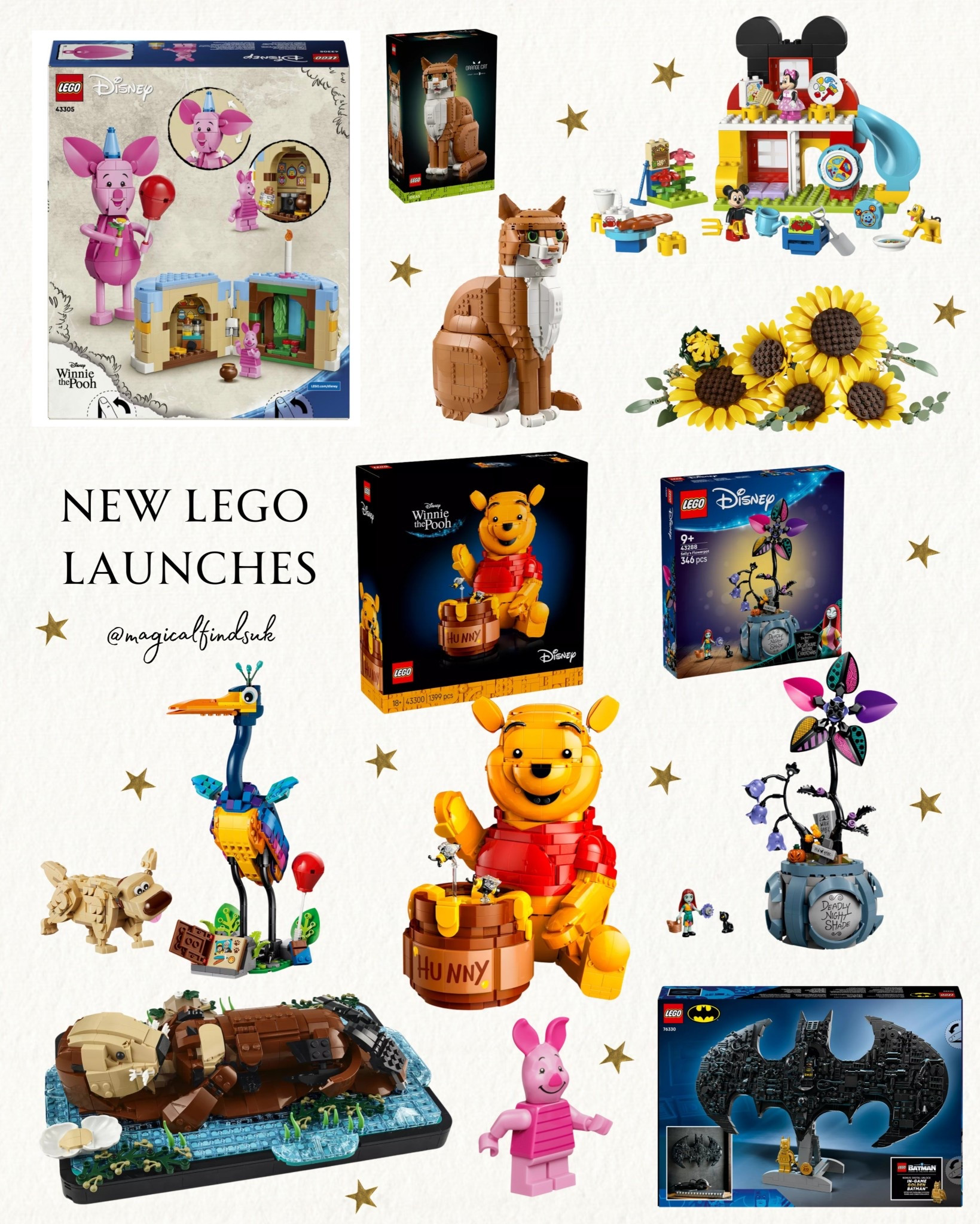 New LEGO launches in the UK! Disney, Batman and more 👏🏻💛🌼