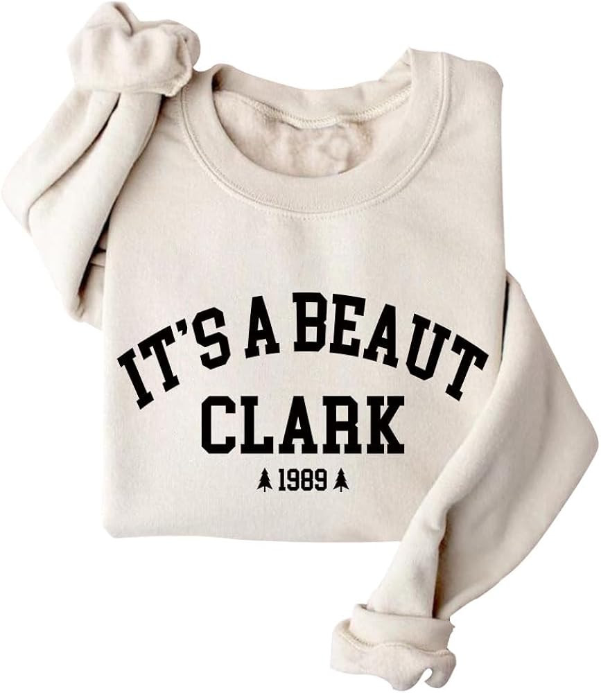 DIOMMELL Christmas Tree Farm Sweatshirt It's A Beaut Clark Graphic Sweatshirt | Amazon (US)