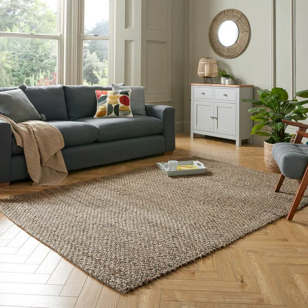 Chunky Jute Woven Rug | Dunelm (migrated)