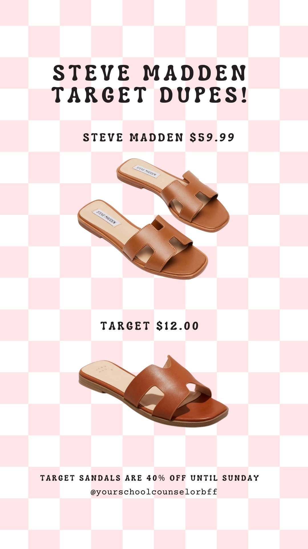 Target sandals on sale!!!

#LTKFindsUnder50 #LTKSaleAlert #LTKShoeCrush