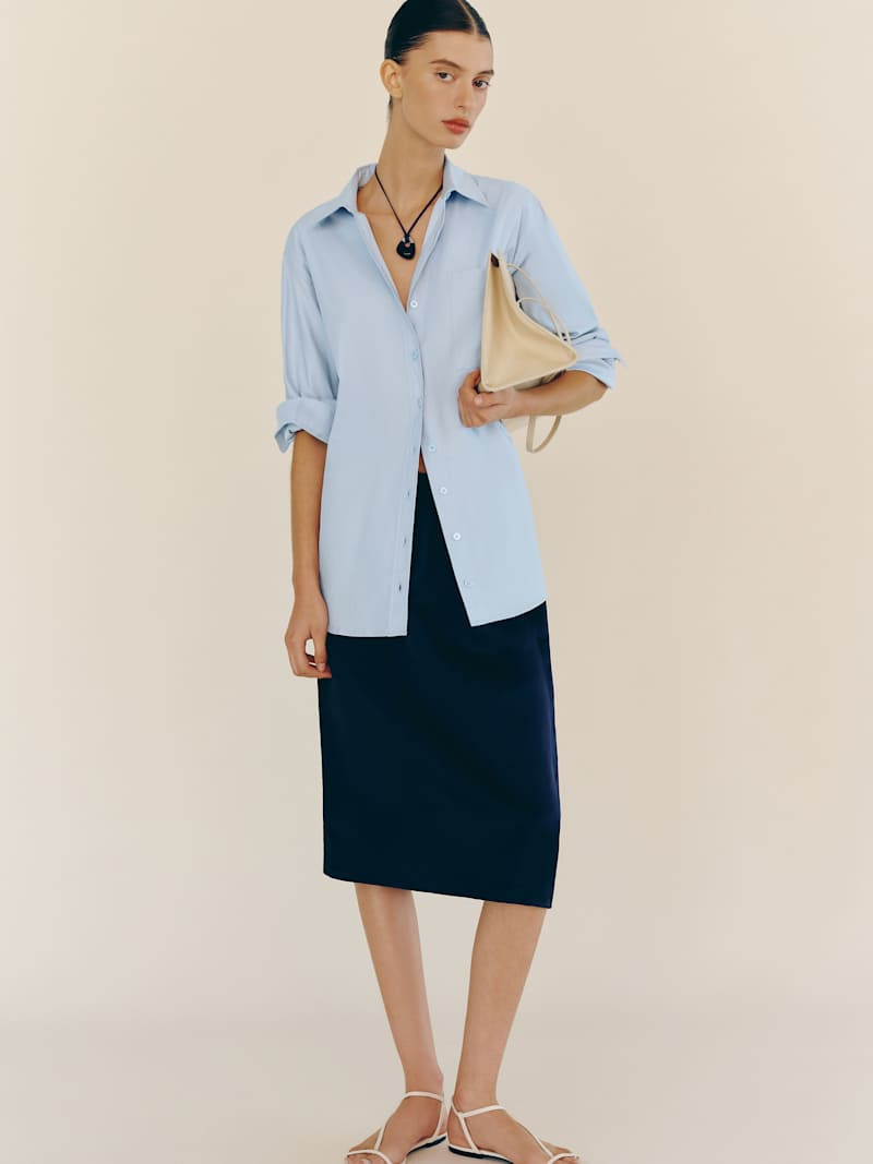 Eli Oversized Shirt | Reformation (Global)