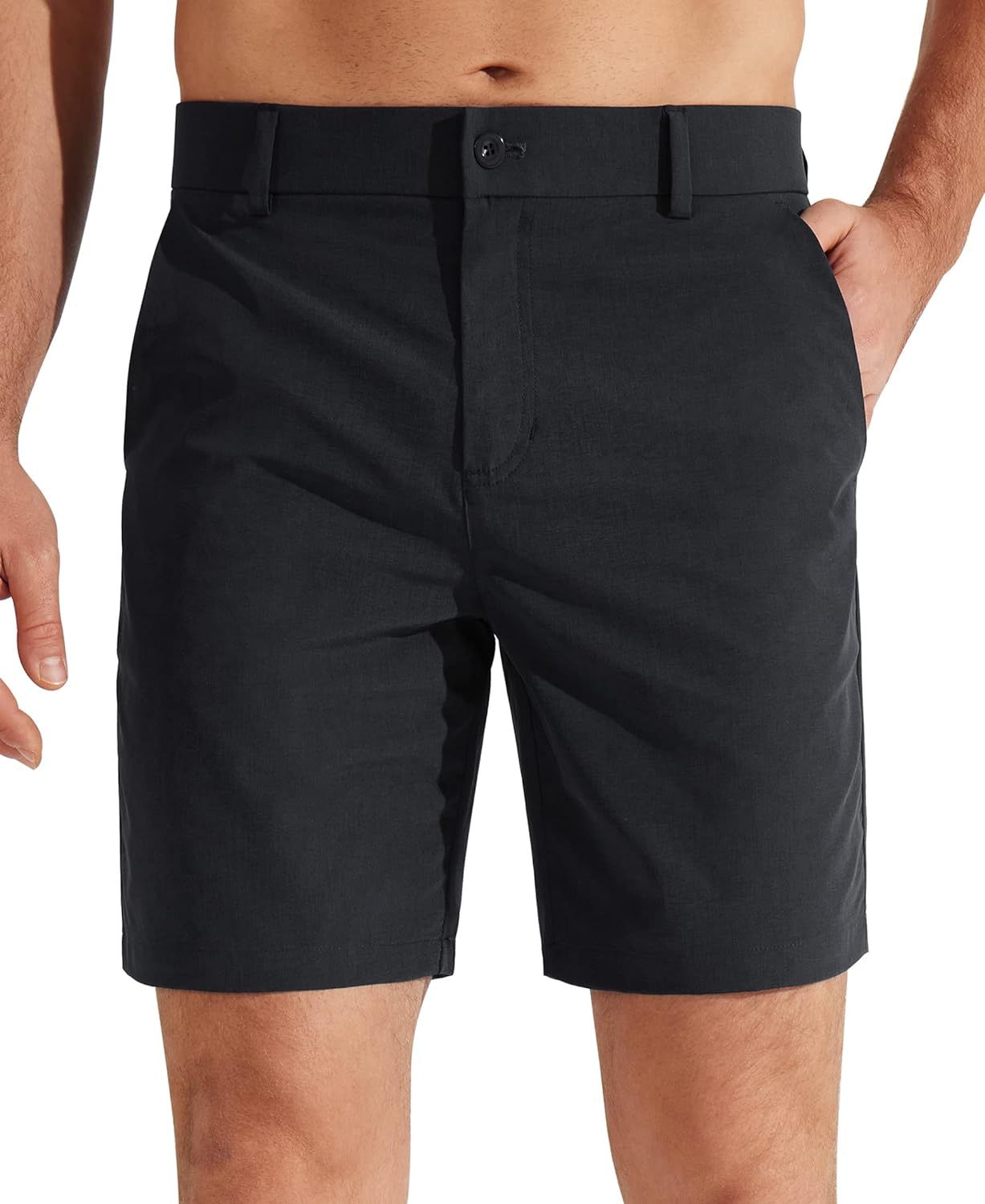 Libin Men's Golf Shorts 7" 9" Work Dress Shorts Casual Flat Front Hybrid Shorts Lightweight Quick... | Amazon (US)